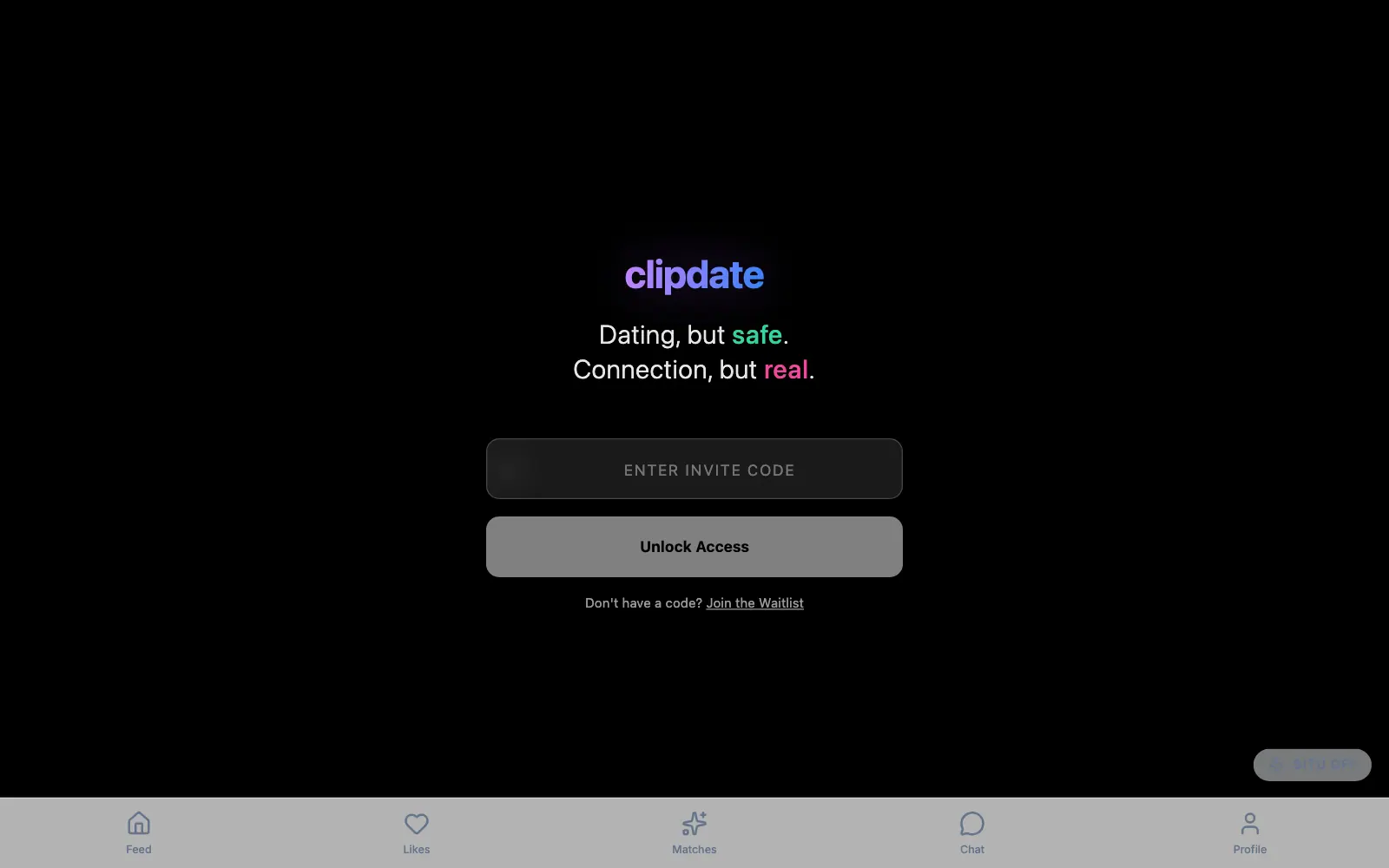 clipdate — obrazovka 2